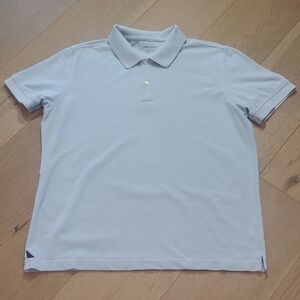 UNTUCKit Polo Shirt Men's sz XL Light Blue Golf/Athleisure Short Sleeve